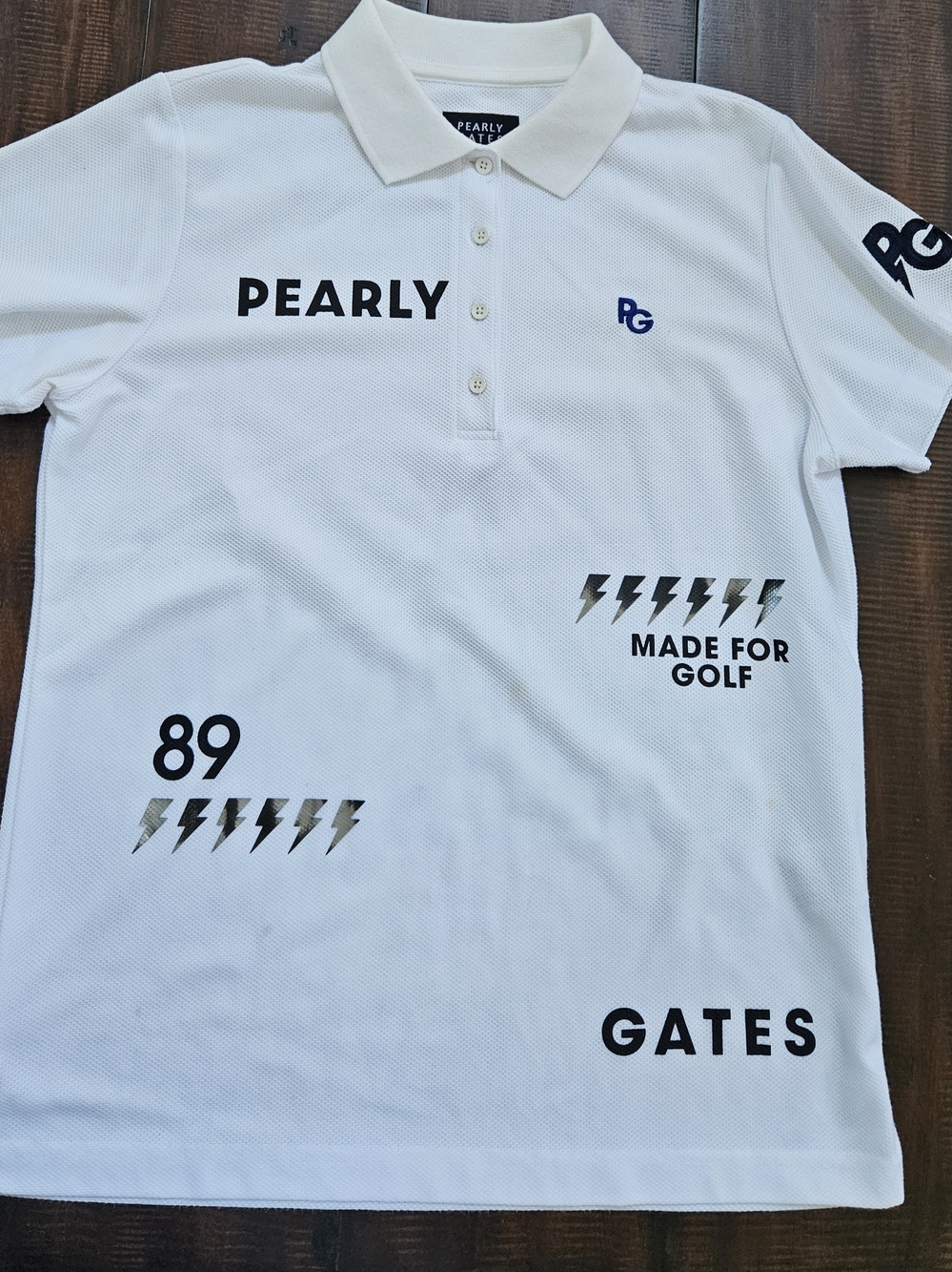 White Polo Shirt - Made for Golf
